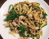 絶品☆搾菜と豚肉炒め作り方5写真