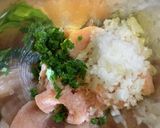 大葉入り鶏つくね作り方1写真