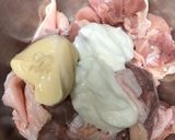 鶏の唐揚げ/スパイスにんにくおかか醤油味作り方1写真