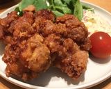 鶏の唐揚げ/スパイスにんにくおかか醤油味作り方10写真