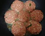 新玉ねぎの煮込みハンバーグ作り方3写真
