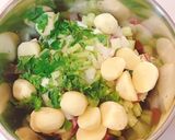 大同電鍋で☆野菜たっぷりミネストローネ作り方1写真