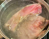 下処理で臭みなし・鮪のカマの煮付作り方2写真