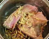 下処理で臭みなし・鮪のカマの煮付作り方3写真