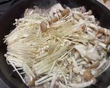 豆苗豚キノコ煮作り方7写真