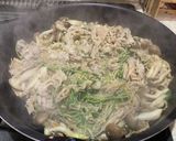 豆苗豚キノコ煮作り方11写真