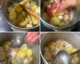 ホクホク　3種の芋の　肉じゃが作り方6写真