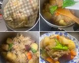 ホクホク　3種の芋の　肉じゃが作り方8写真
