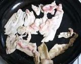 豚ばら焼き肉の葱オイルサラダ仕立て作り方6写真