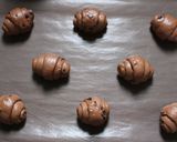 チョコチップ♡チョコバターロール作り方15写真