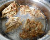 ㊙豚肉とごぼうのかき揚げ作り方4写真