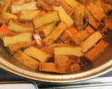 さつま揚げとごぼうとにんじんと蒟蒻の煮物作り方3写真