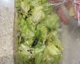 キャベツ塩昆布作り方1写真