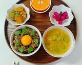 さっと美味しい丼〜鯖缶とナス丼作り方5写真