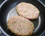 簡単！ニラと筍の中華ハンバーグ作り方3写真