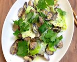 あさりと春キャベツの白だし蒸しダイエット作り方18写真