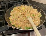 タイ風カニ缶チャーハン作り方7写真