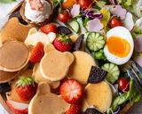 子どもの日！くまさんのプチパンケーキ作り方6写真