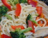 焼きうどんとぎょうざ作り方3写真