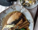 甘辛黄金比♪真鯛のアラの煮付け作り方12写真
