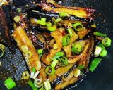 簡単おいしい肉なし麻婆茄子丼作り方3写真