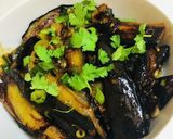 簡単おいしい肉なし麻婆茄子丼作り方4写真