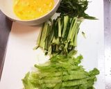 ネギトロマグロの磯辺揚げどんぶり作り方1写真