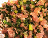 ネギトロマグロの磯辺揚げどんぶり作り方2写真