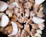 おつまみに♪鶏肉とピーマンのにんにく炒め作り方5写真