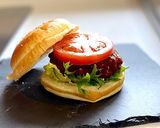 　チルドのハンバーグでお手軽ハンバーガー作り方8写真
