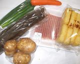 豚ごぼう煮物♪簡単ビタミン漢方食養生作り方1写真