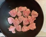 鶏むね肉と小松菜とコーンのバター醤油炒め作り方3写真