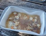 メスティンでホタテ炊き込みご飯作り方7写真