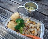 メスティンでホタテ炊き込みご飯作り方10写真