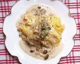 セブンイレブン海老ピラフで！オムライス作り方16写真