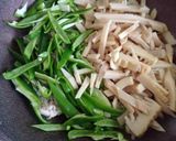 青椒肉絲作り方3写真