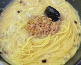 フライパン1つで!納豆と海苔のパスタ作り方3写真