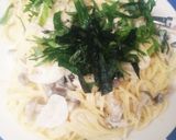 簡単に♪明太クリームパスタ作り方4写真