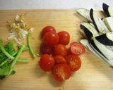 なすとひき肉の春雨ピリ辛炒め作り方1写真