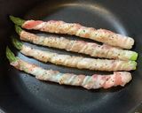 １本まるごと！アスパラガスの豚肉巻き♡作り方5写真