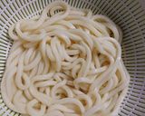 冷しゃぶサラダうどん作り方1写真