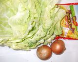 無水キャベツ煮♪簡単作り方1写真
