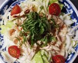 冷しゃぶサラダうどん作り方9写真