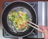 ポン酢でしらすの半熟TKG作り方4写真