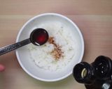 ポン酢でしらすの半熟TKG作り方5写真