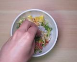ポン酢でしらすの半熟TKG作り方7写真