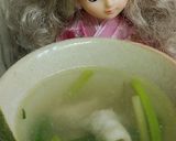 リカちゃん♡茹で鶏中華スープ*.❁作り方14写真