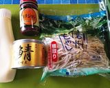 さば味噌煮缶とニラもやしのコチュマヨ炒め作り方1写真