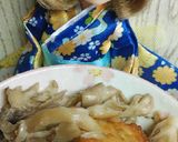 リカちゃん♡舞茸と玉ねぎ天(練物)炒め*作り方10写真