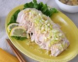 鶏むね肉で2品！ねぎ塩レモンと椎茸スープ作り方7写真
